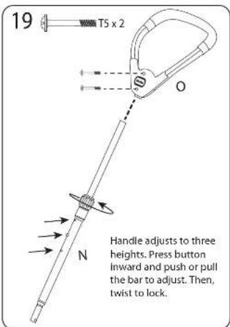 Little Tikes Perfect Fit 4 in 1 Trike - POSITION 1-STROLL - 8