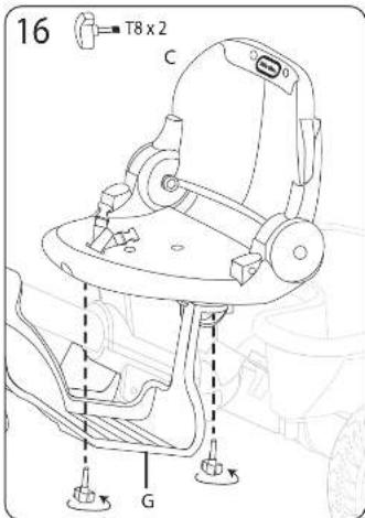 Little Tikes Perfect Fit 4 in 1 Trike - POSITION 3 - APPRENTISSAGE - 25