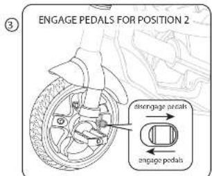 Little Tikes Perfect Fit 4 in 1 Trike - POSITION 3 - LEARN - 18
