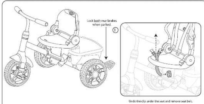 Little Tikes Perfect Fit 4 in 1 Trike - DISPOSAL - 7