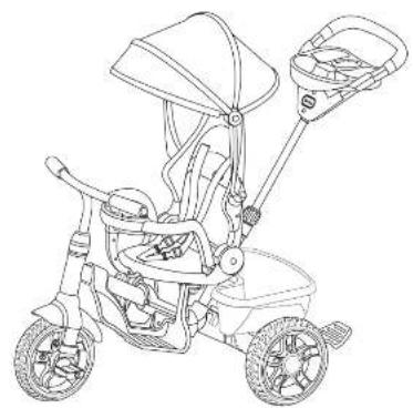 Little Tikes Perfect Fit 4 in 1 Trike - ELIMINACION - 24