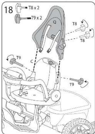 Little Tikes Perfect Fit 4 in 1 Trike - POZYCJA 1 - SPACEROWA - 6