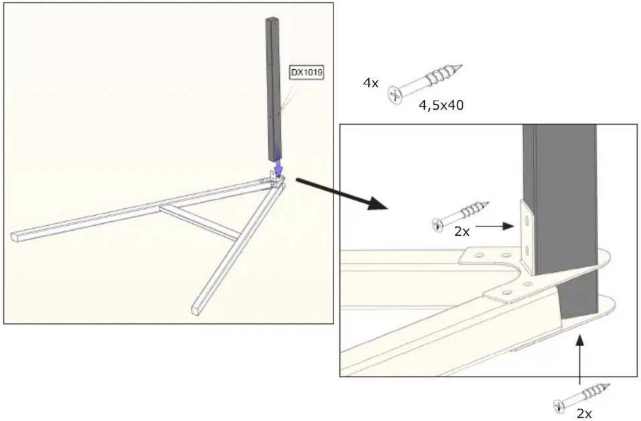 EXIT Aksent Single Swing Arm - Step 2 / Schritt 2 / Stap 2 / Étape 2 - 2