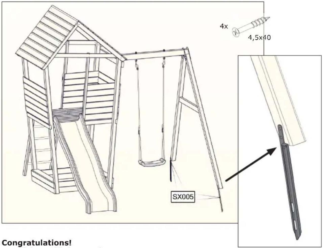 EXIT Aksent Single Swing Arm - Step 2 / Schritt 2 / Stap 2 / Étape 2 - 9