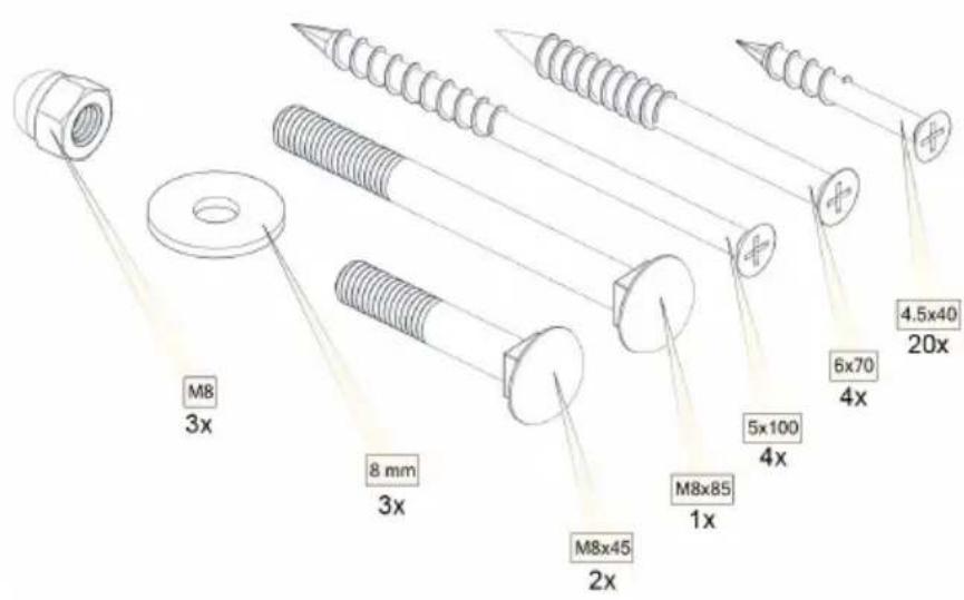 EXIT Aksent Single Swing Arm - Assembly / Montage / Montage / L'assemblage - 2