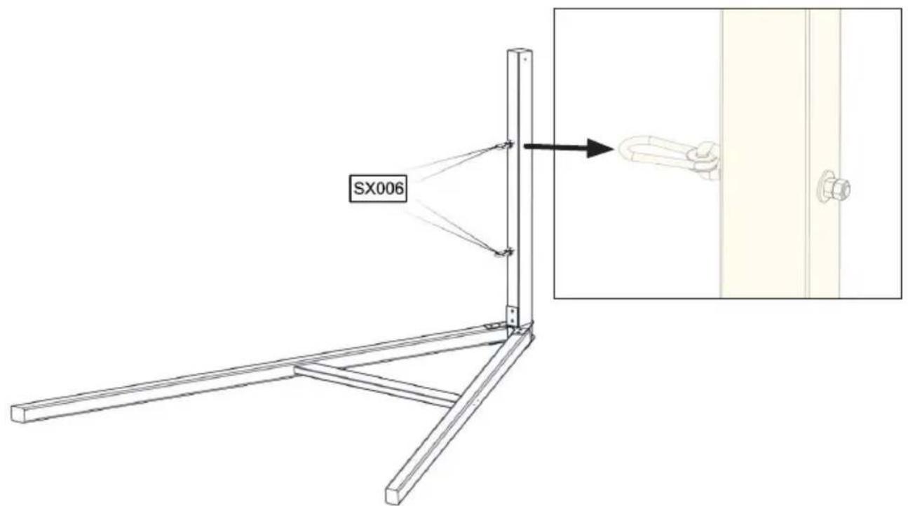 EXIT Aksent Single Swing Arm - Step 2 / Schritt 2 / Stap 2 / Étape 2 - 3