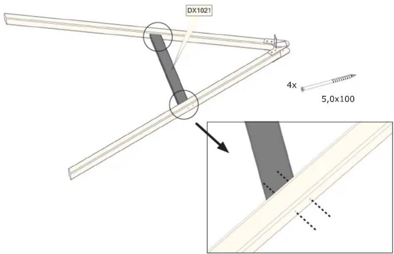 EXIT Aksent Single Swing Arm - Step 2 / Schritt 2 / Stap 2 / Étape 2 - 1