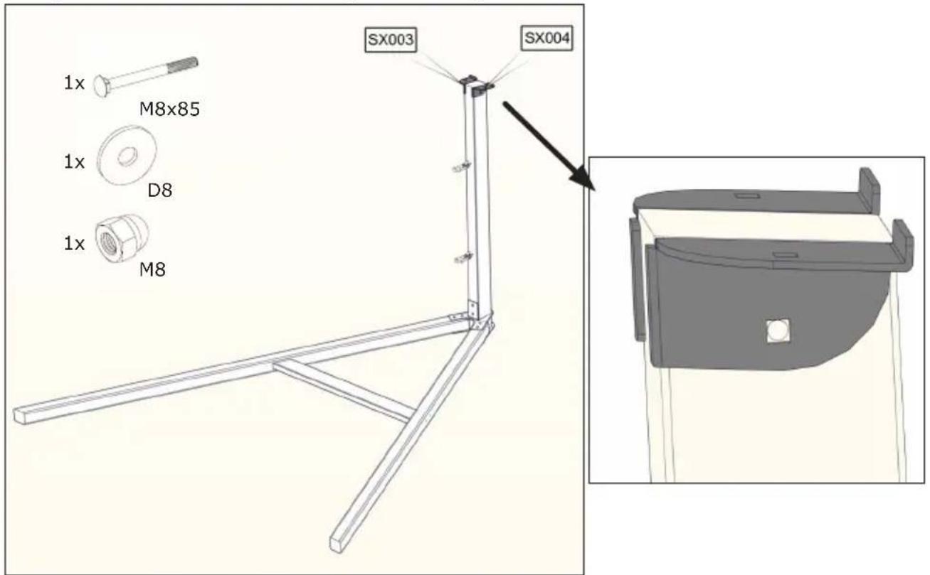 EXIT Aksent Single Swing Arm - Step 2 / Schritt 2 / Stap 2 / Étape 2 - 4