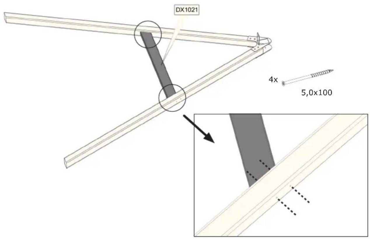 EXIT Aksent Double Swing Arm - Step 2 / Schritt 2 / Stap 2 / Étape 2 - 1