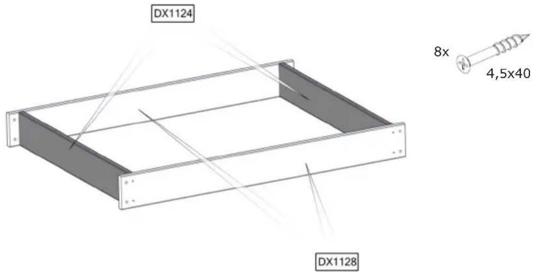 EXIT Aksent Kids Planter Table XL - Assembly / Montage / Montage / L'assemblage - 5