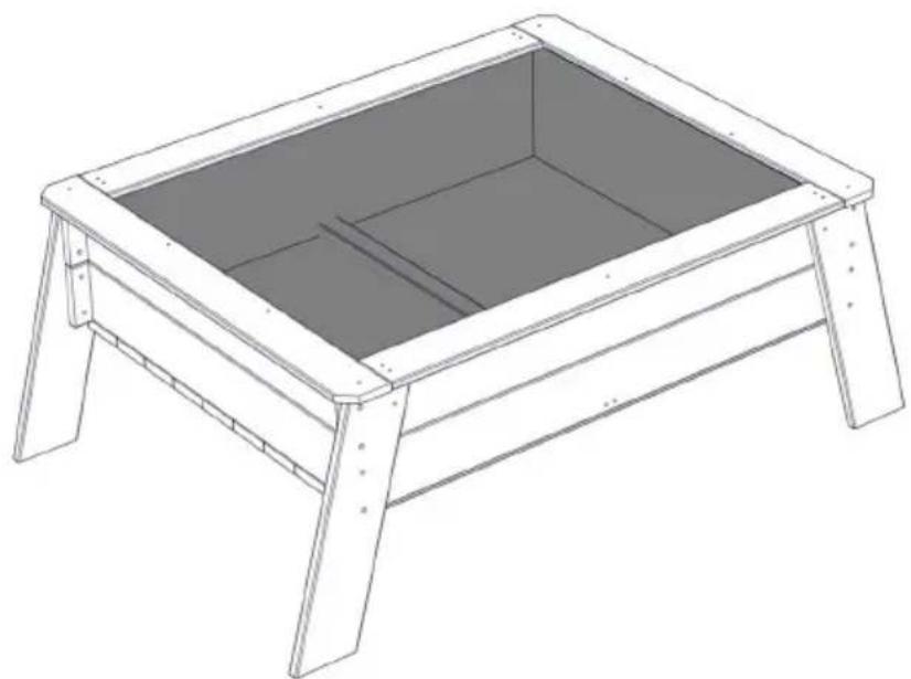 EXIT Aksent Kids Planter Table XL - Assembly / Montage / Montage / L'assemblage - 10