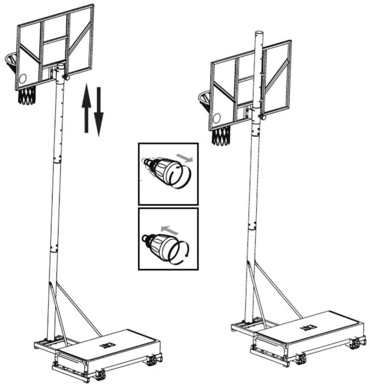 EXIT Comet Portable Basket - Step 8 / Schritt 8 / Stap 8 / Étape 8 / Trin 8 - 9