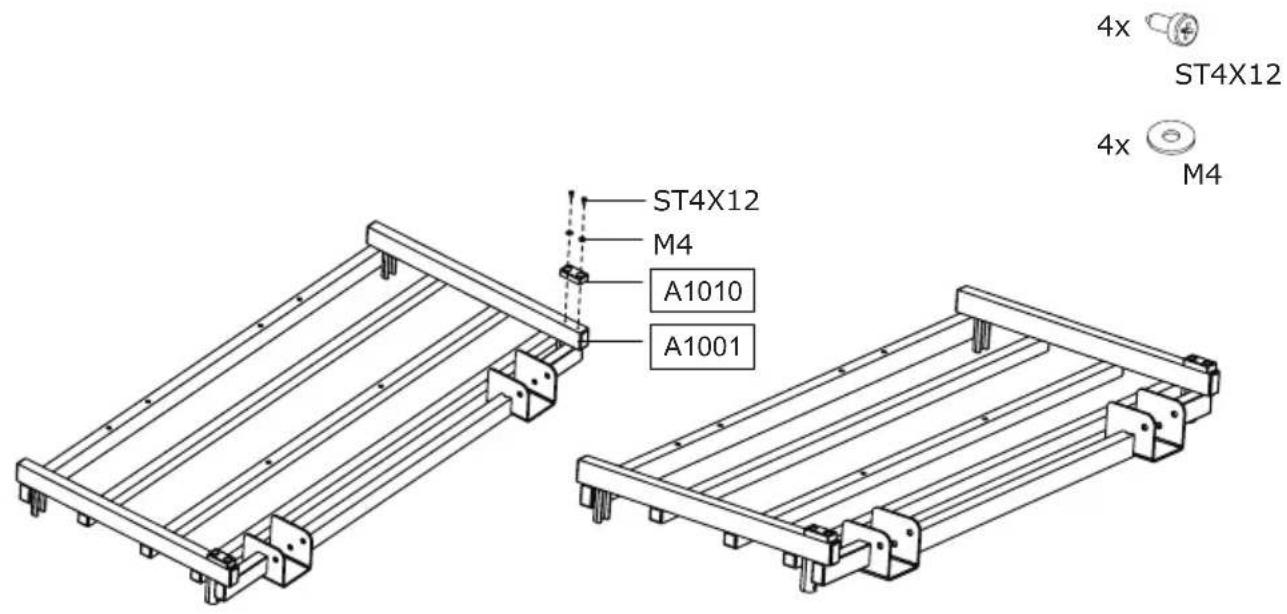 EXIT Comet Portable Basket - Step 2 / Schritt 2 / Stap 2 / Étape 2 / Trin 2 - 1