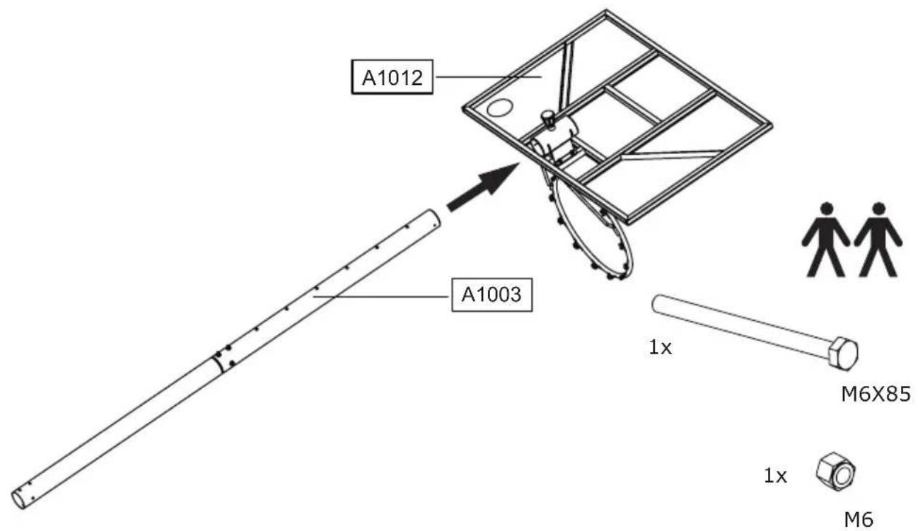 EXIT Comet Portable Basket - Step 8 / Schritt 8 / Stap 8 / Étape 8 / Trin 8 - 4