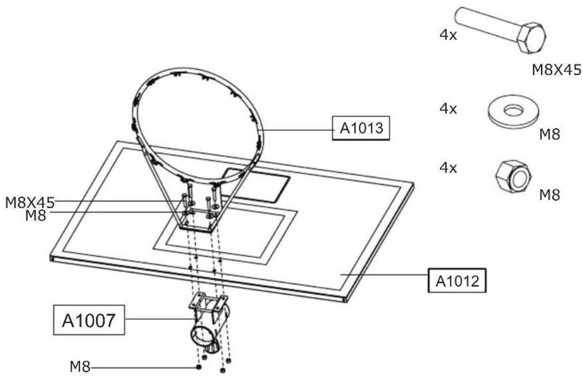 EXIT Comet Portable Basket - Step 8 / Schritt 8 / Stap 8 / Étape 8 / Trin 8 - 2