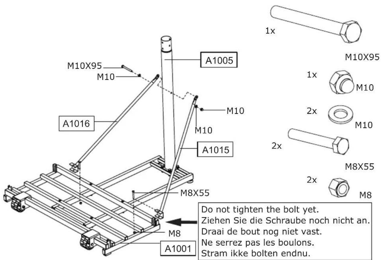 EXIT Comet Portable Basket - Step 6 / Schritt 6 / Stap 6 / Étape 6 / Trin 6 - 1