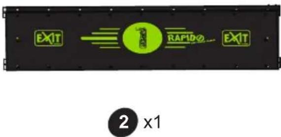 EXIT Rapido - Garantien gelder ikke og/eller er ugyldig i ffolgende tilfædle: - 2