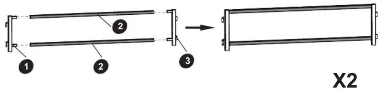 EXIT PannaField Extension Kit - Step 1 / Schritt 1 / Stap 1 / Étape 1 / Trin 1 - 1