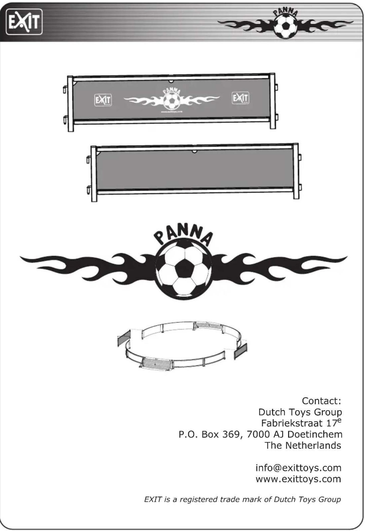 EXIT PannaField Extension Kit - Step 3 / Schritt 3 / Stap 3 / Étape 3 / Trin 3 - 5