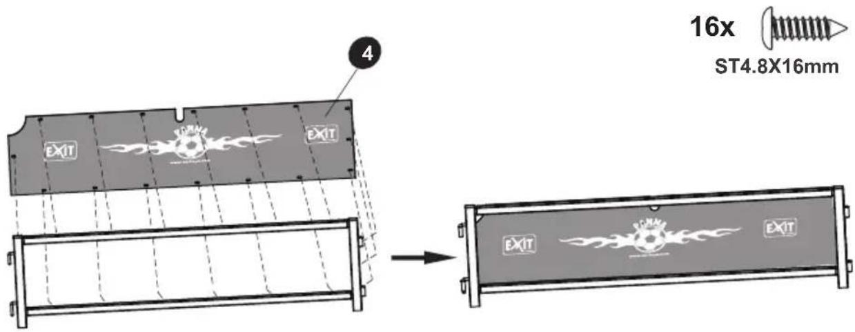 EXIT PannaField Extension Kit - Step 2 / Schritt 2 / Stap 2 / Étape 2 / Trin 2 - 1