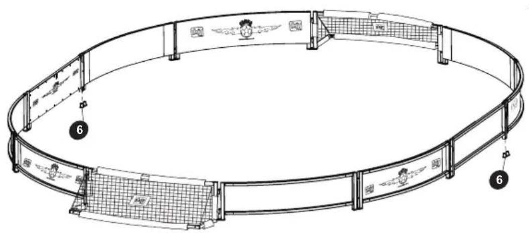 EXIT PannaField Extension Kit - Step 3 / Schritt 3 / Stap 3 / Étape 3 / Trin 3 - 3