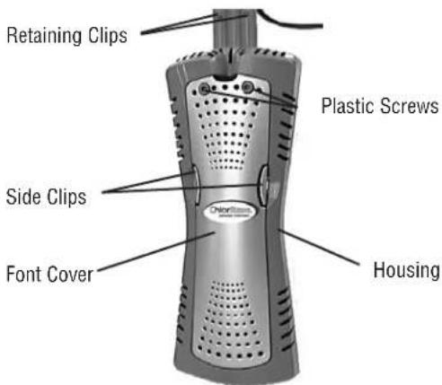 GRE AR2084 - Cleaning the Cell DO NOT REMOVE THE MESH COVERING THE CELL! INSIDE ELEMENT IS SHARPI - 1