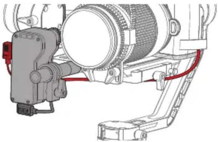 Zhiyun Crane 2 - Installation de l'accessoire - 8