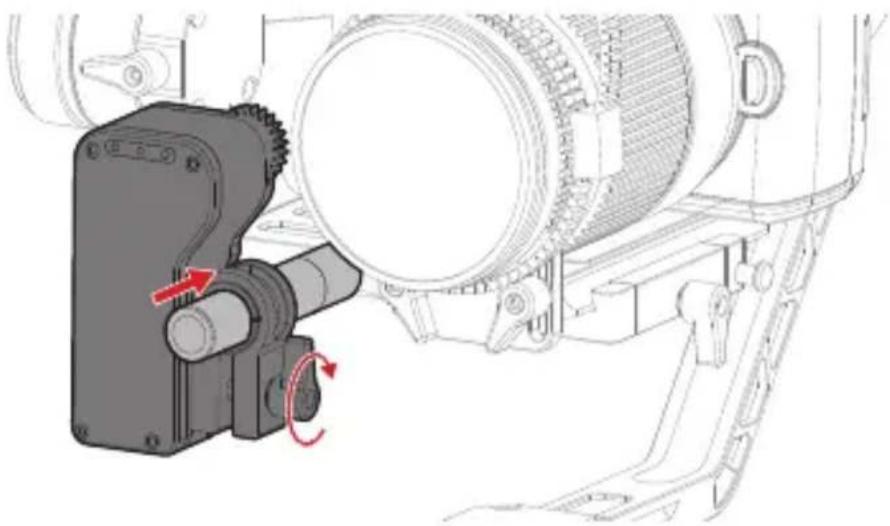 Zhiyun Crane 2 - Installation de l'accessoire - 6