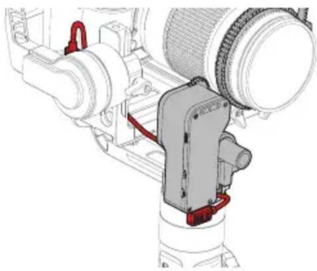 Zhiyun Crane 2 - Installation de l'accessoire - 7