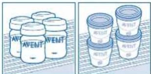PHILIPS AVENT SCD241 - Bewaren van afgekolfde melk - 1
