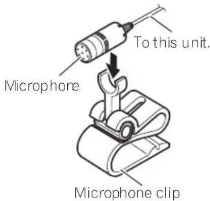 PIONEER CDBTB100 - Wheninstallingthemicrophoneonthesunvisor - 1