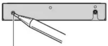PIONEER CDBTB100 - 2PulseRESETconlapuntadeunlapicero uotroinstrumentoconpunta. - 1
