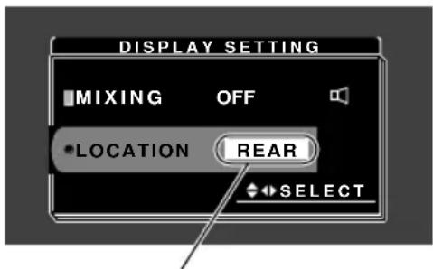 PIONEER AVDW8000 - Scegliere la posizione di montaggio del schermo. - 1