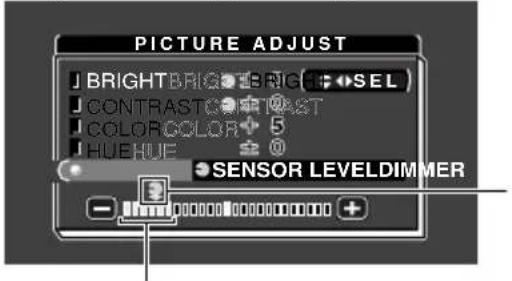 PIONEER AVDW8000 - Regolare la luminosità. - 1