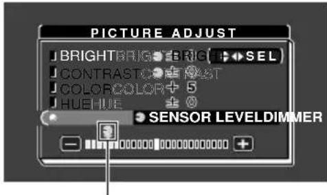 PIONEER AVDW8000 - Choisissez [DIMMER]. - 1