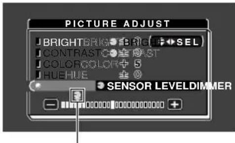 PIONEER AVDW8000 - Scegliere [DIMMER]. - 1