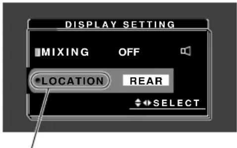 PIONEER AVDW8000 - Scegliere la因为你 [LOCATION] (posizione). - 1