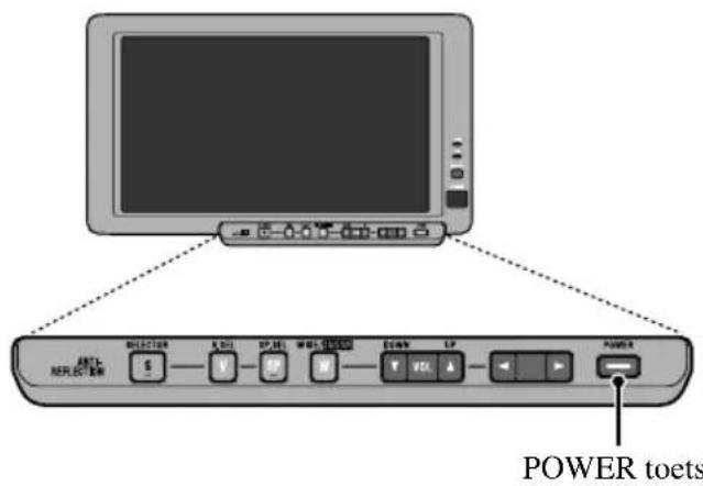 PIONEER AVDW8000 - Inschakelen van de stroom - 1