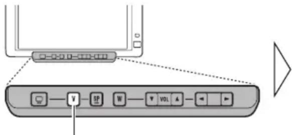PIONEER AVDW6010 - Régalez de telle manière que seule la vidéo affichée puisse être sélectionnée. - 1