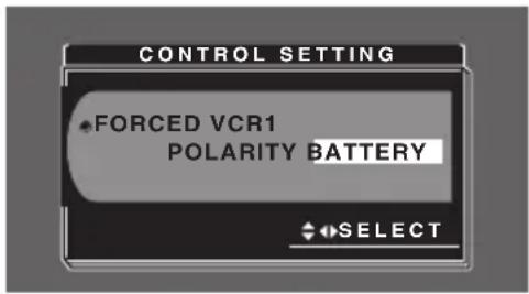 PIONEER AVDW6010 - Geforceerde VCR1 ingangsinstelling - 2