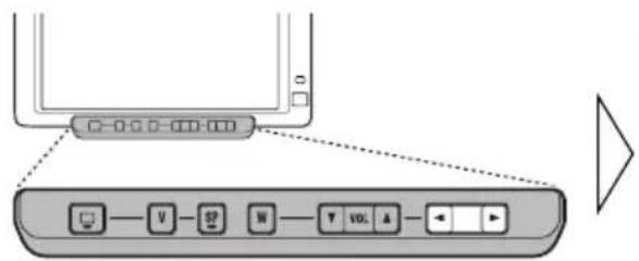 PIONEER AVDW6010 - Regolare la luminosità. - 1