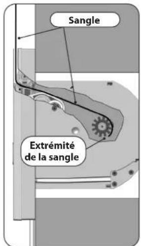 RADEMACHER RolloTron Comfort 1700 - Mise en place et fixation de la sangle - 3
