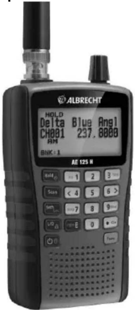 ALBRECHT AE125H - AE125H Récepteur à balayage - 1