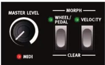 Nord Lead A1r - Configurer un morphing - 1