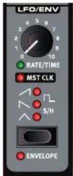 Nord Lead A1r - LFO/ENV (oscillateur basse fréquence) - 1