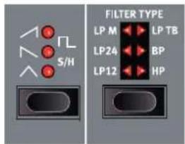 Nord Lead A1r - Touches de sélecteur - 1