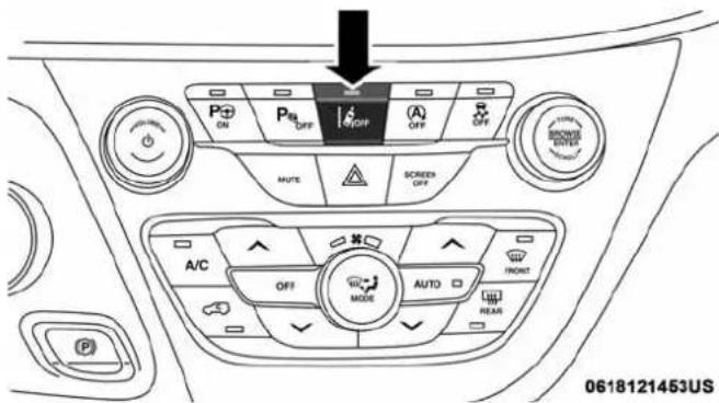 Chrysler Pacifica (2018) - Activationoudésactivationdusystèmede détectiondechangementdevoieLaneSense - 1
