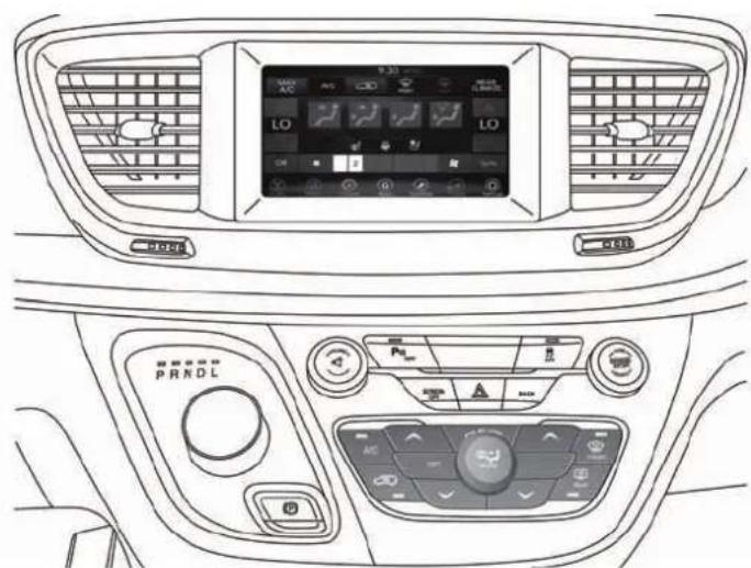 Chrysler Pacifica (2018) - SYSTÈMEDECHAUFFAGE-CLIMATISATION - 1