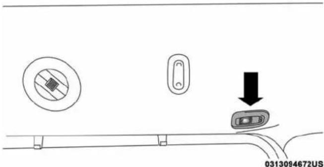 Chrysler Pacifica (2018) - Lampes d'accueil et de lecture arrière – selon l'équipement - 1