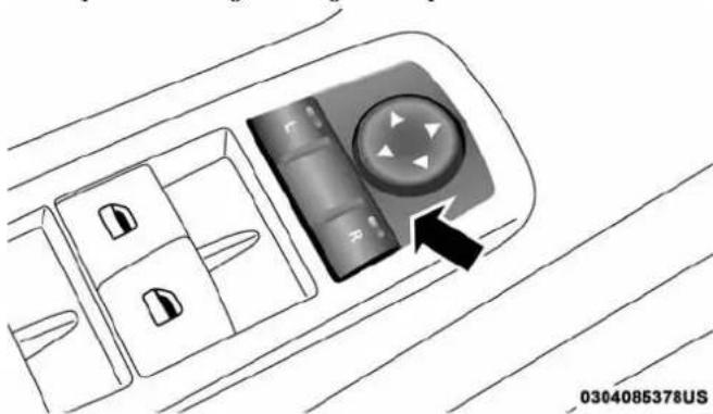 Chrysler Pacifica (2018) - Rétroviseurs à commande électrique—selon l'équipement - 1